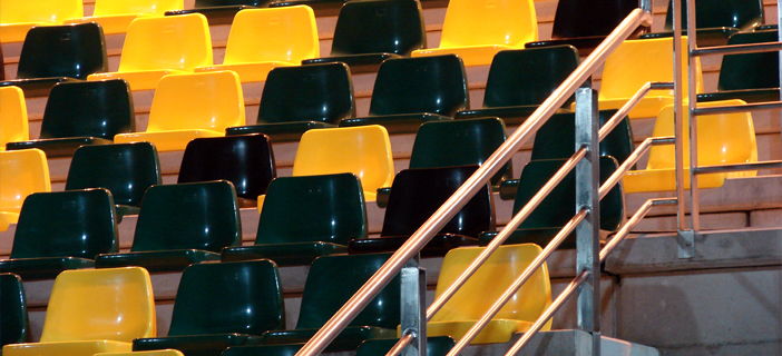 high back spectator stadium seat