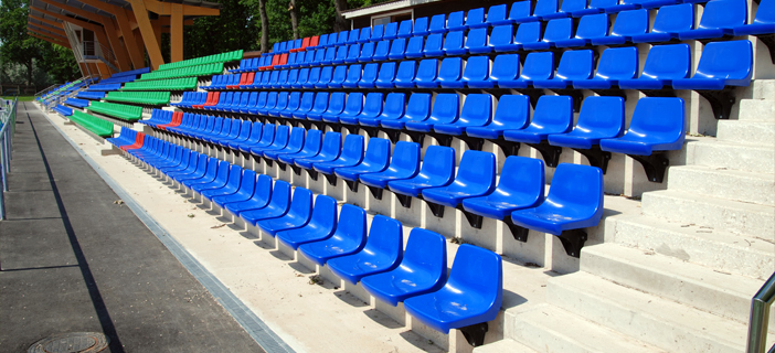 high back spectator stadium seat