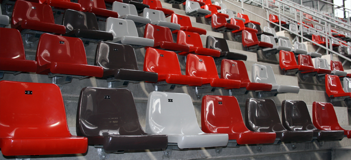 high back spectator stadium seat