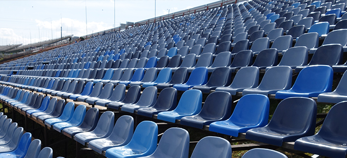 high back spectator stadium seat