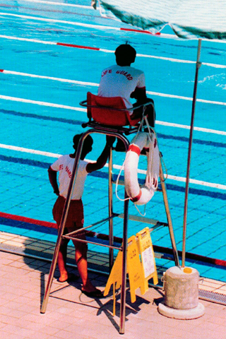 Uszoda és medence - Úszómesteri szék